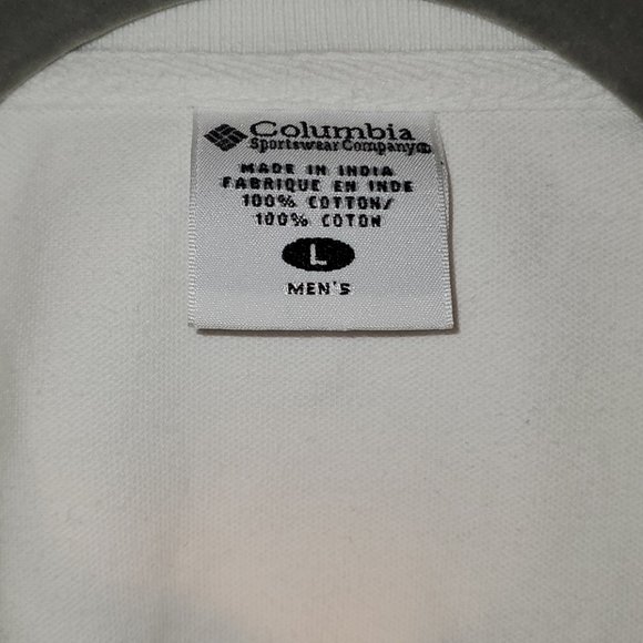 Columbia Men's Short Sleeve 3 Button Shirt - Picture 2 of 4